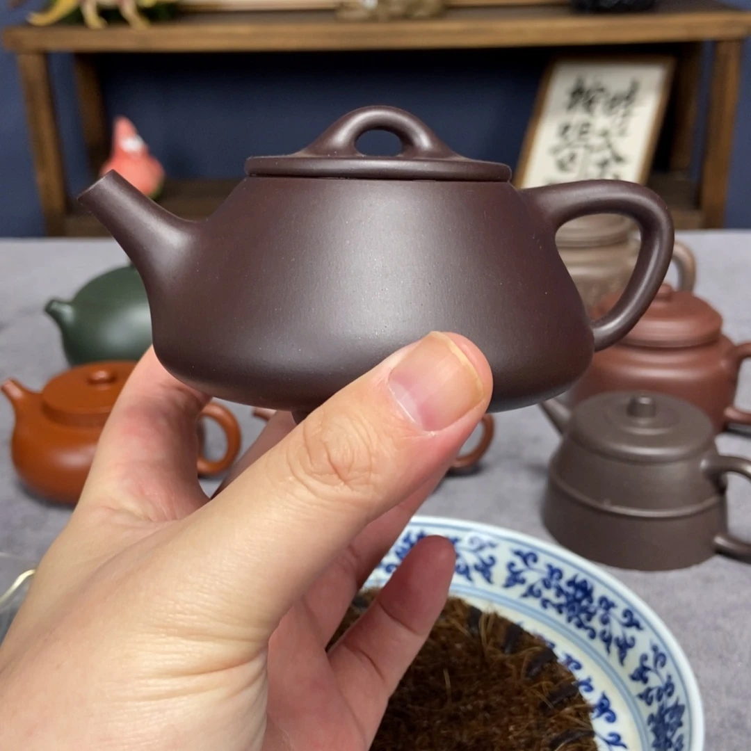 茶壶紫砂石瓢紫砂壶