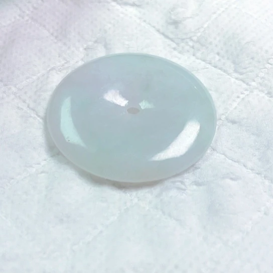 翡翠颈饰未镶嵌咖****R吊坠