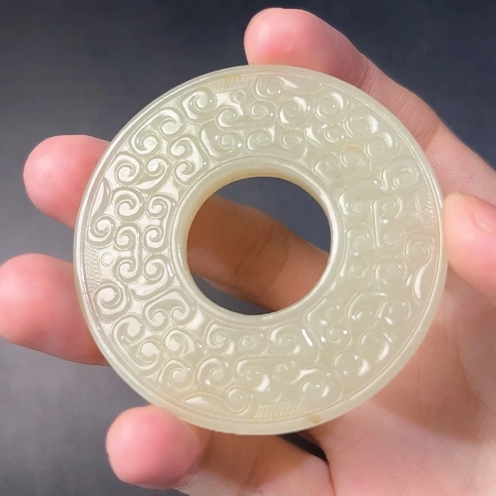 和田玉挂件未镶嵌大*