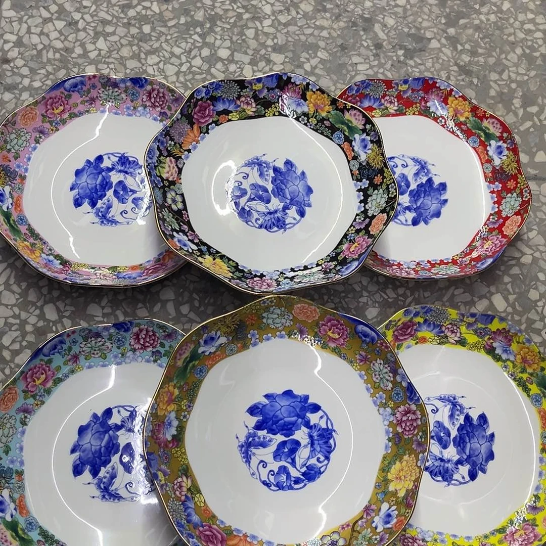 珐琅8寸6个………………