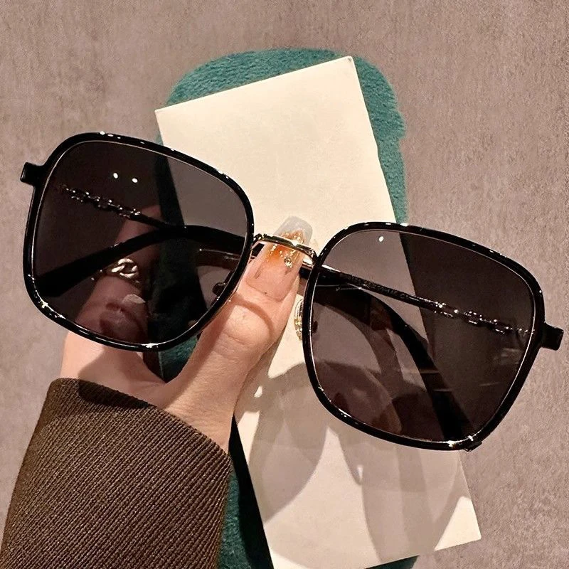 墨镜女夏防晒防紫外线2025年新款大脸显瘦太阳眼镜大框显白眼镜