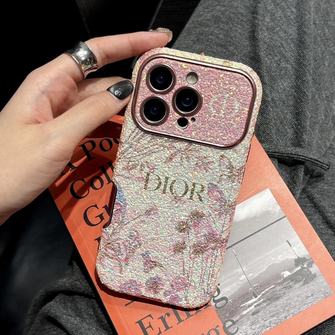 新款皮质大视窗适用苹果17promax手机壳15轻奢防摔14网红iphone16