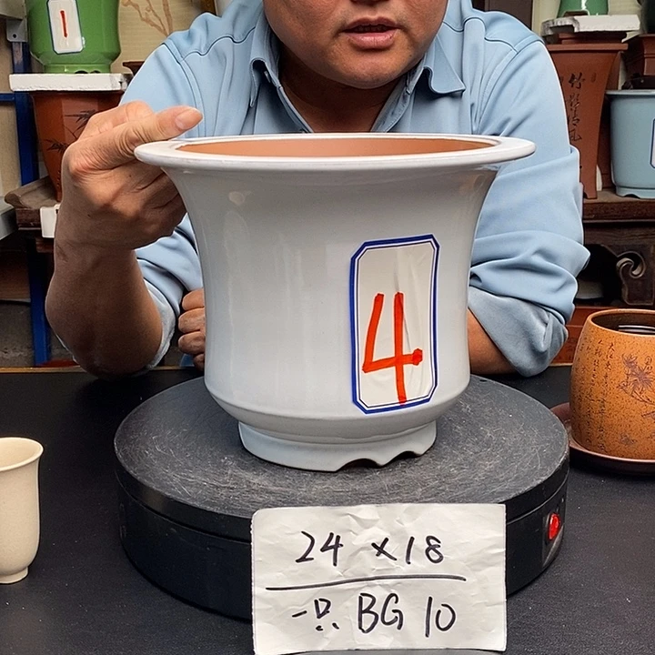 花盆紫砂紫砂花盆货号一只BG10
