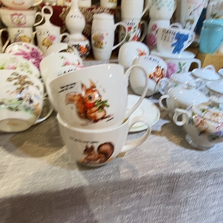 骨质瓷库存产品杯子