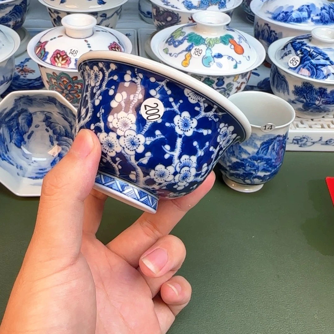 彦祖纯手工手绘茶具200