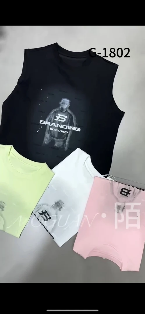 1802男士潮流休闲背心夏季