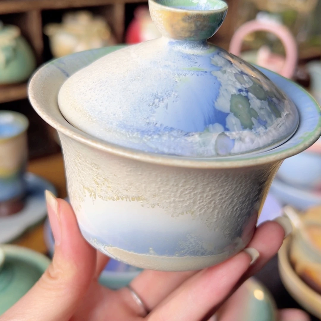 杯青現纯手工柴烧茶器