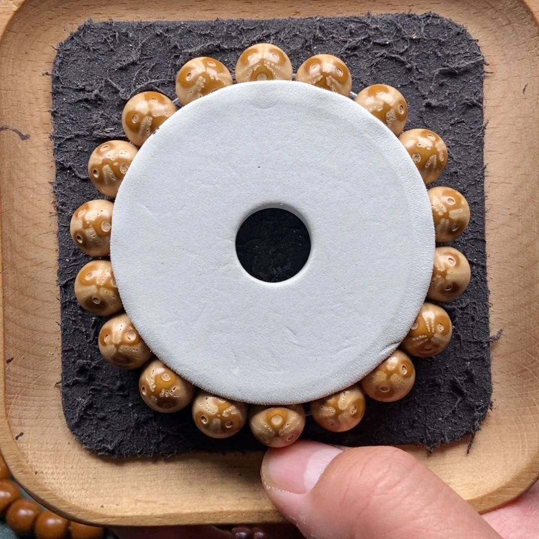 紫金鼠手串12mm精品熊猫