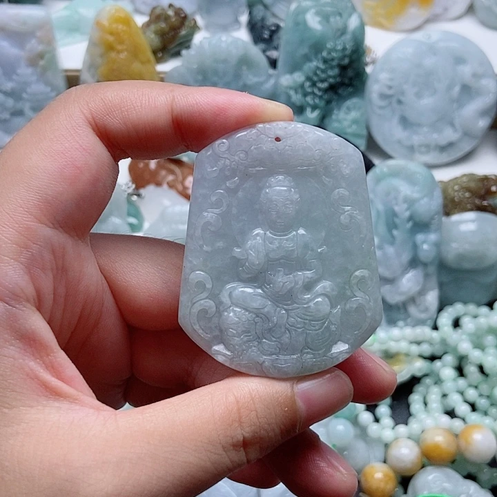 吊坠(不含链)未镶嵌翡翠1