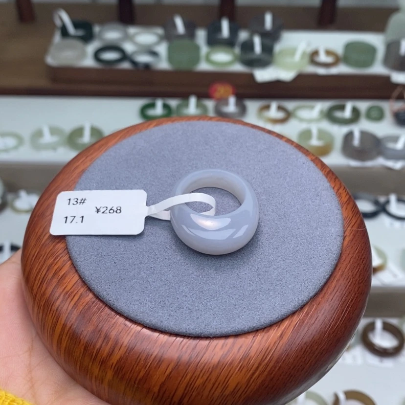 【闪购商品】未镶嵌戒指和田玉  和田玉戒 13-3