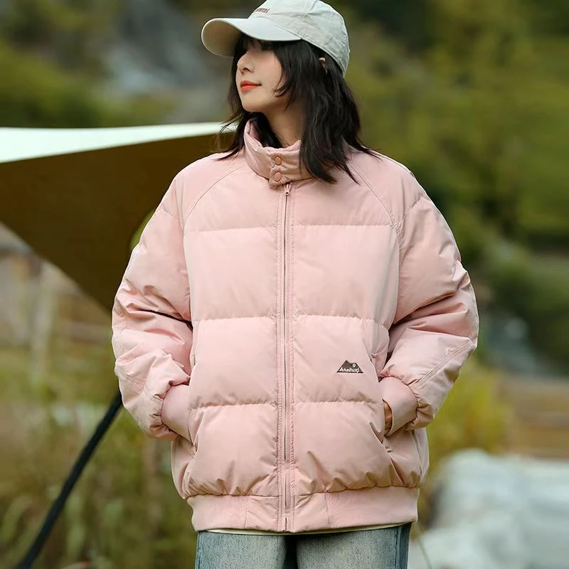 短款棉服女秋冬新款立领加厚棉衣面包服学生棉袄韩系保暖外套百搭