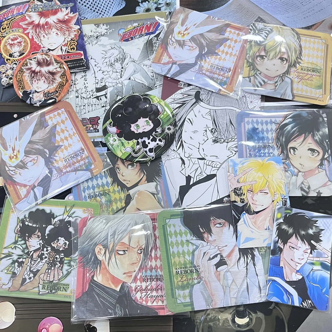 家庭教师专区-动漫大乱斗精美质感亮膜哑光质感浮雕原画吧唧