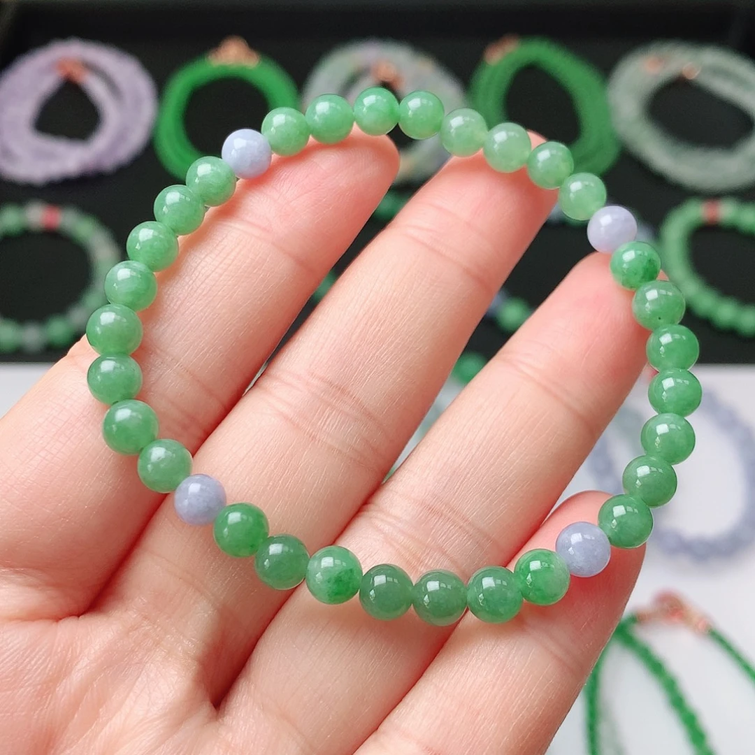 翡翠未镶嵌手链翡翠