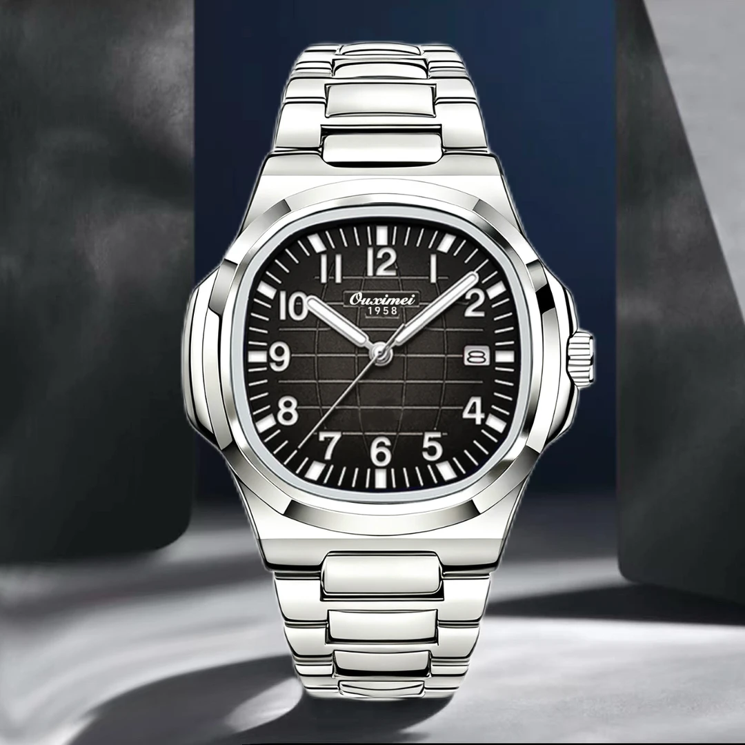 M经典手雷系列时尚夜光防水男士腕表