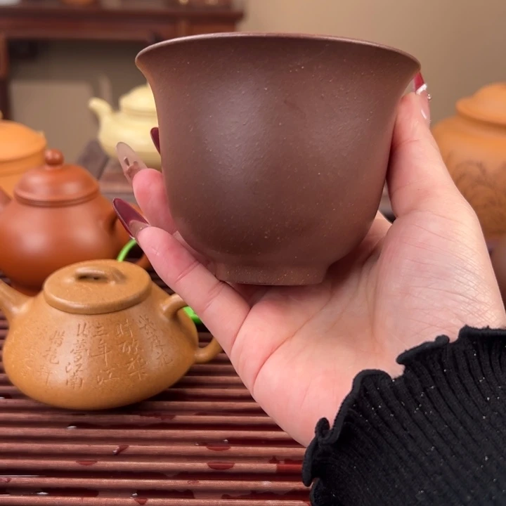 茶壶紫砂底槽清主人杯170～200cc