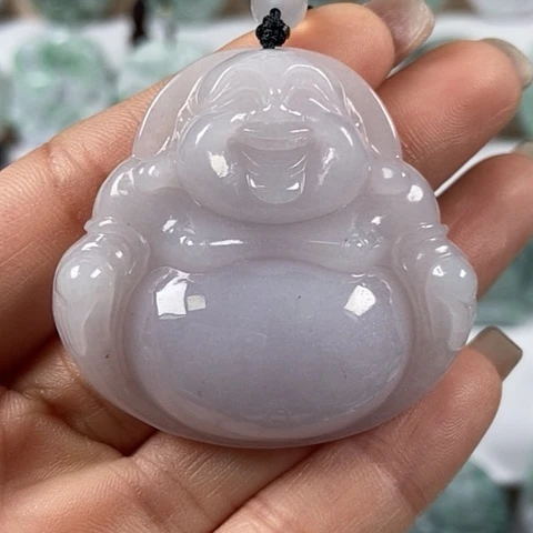 翡翠颈饰未镶嵌大佛福利