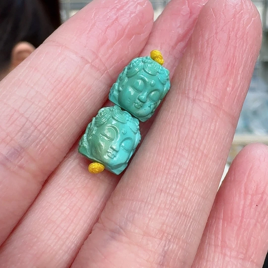 绿松石珠宝奇石未镶嵌