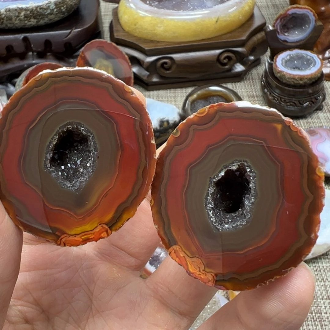 玛瑙/玉髓未镶嵌摆件