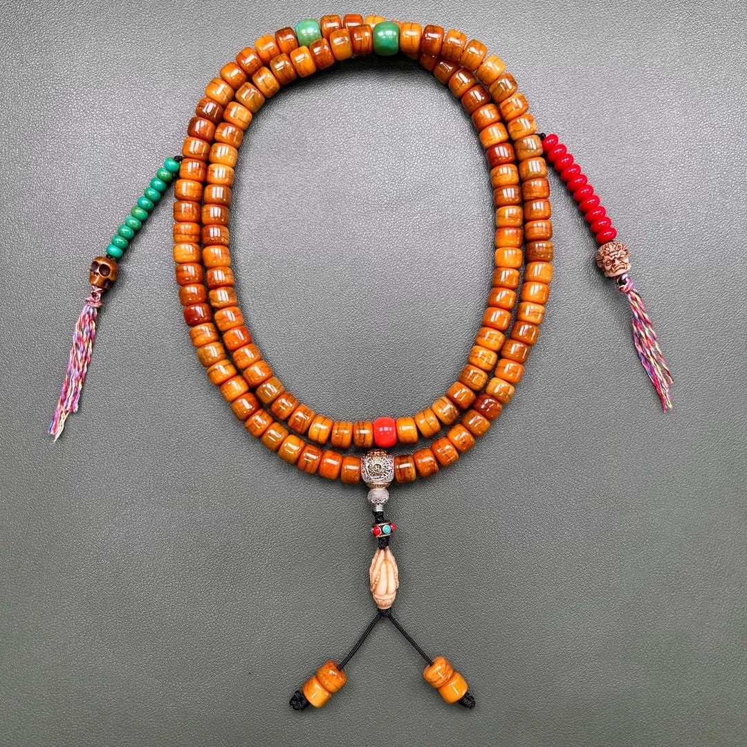 藏式精美108粒念珠L