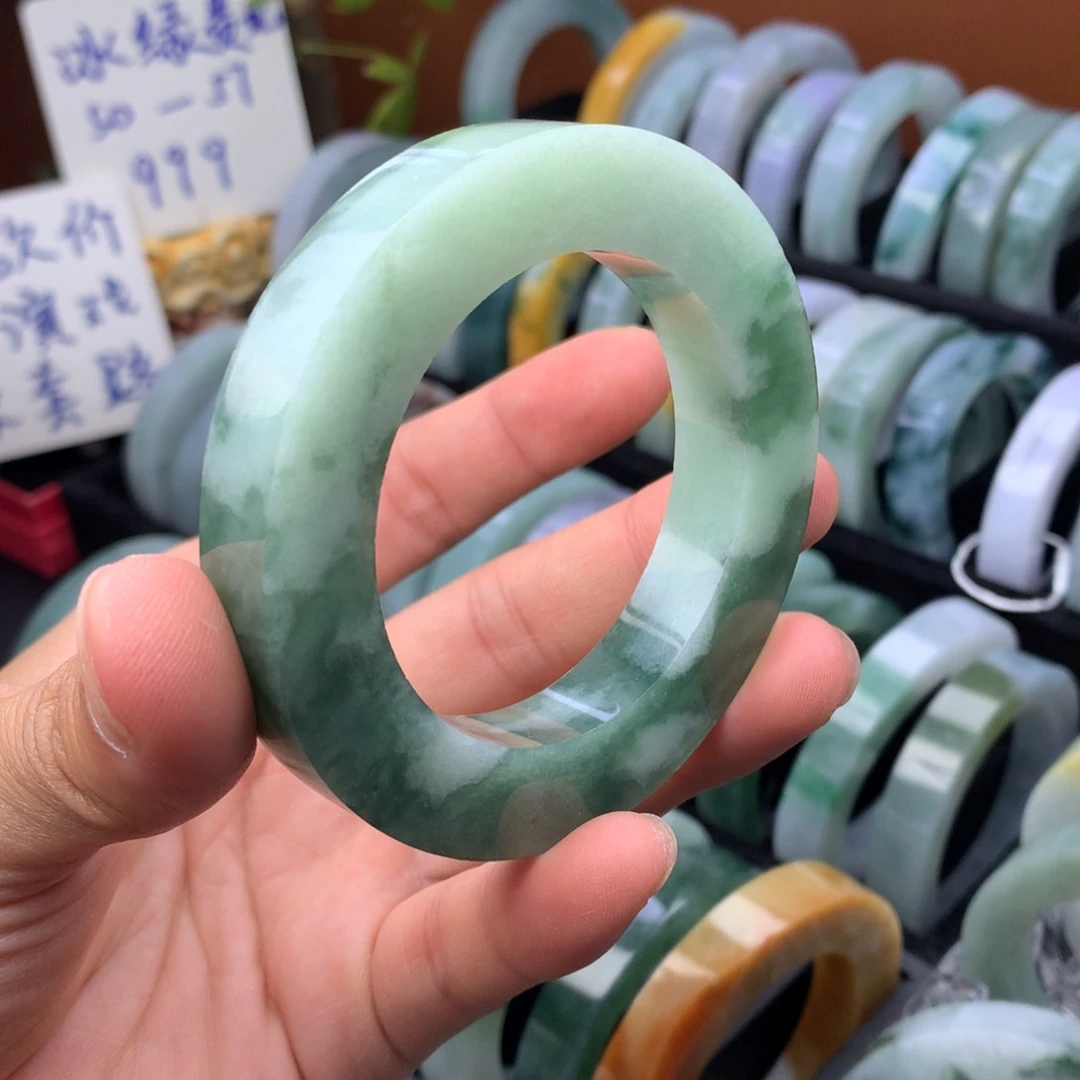 定制翡翠手镯未镶嵌定制手镯