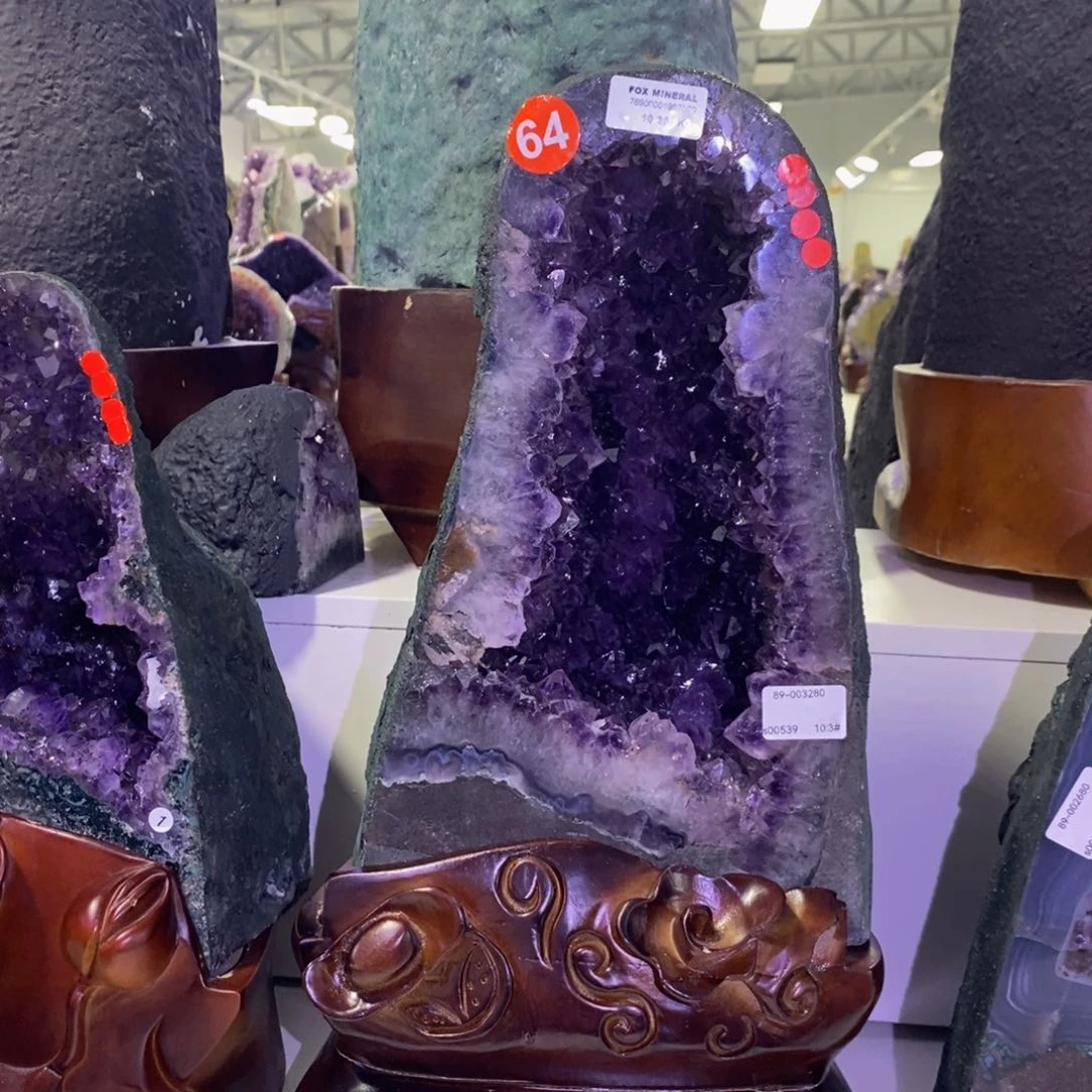 未镶嵌大型摆件（非配饰）紫晶