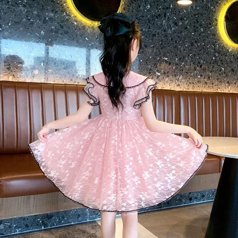 女童连衣裙儿童公主裙夏季小女孩衣服裙子夏天夏装2025新款童装女