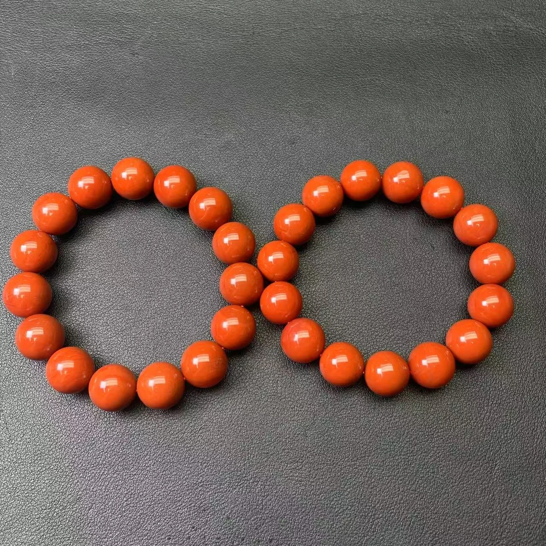 【玉经纶】46977/Q25-南红手串-多样性发其一