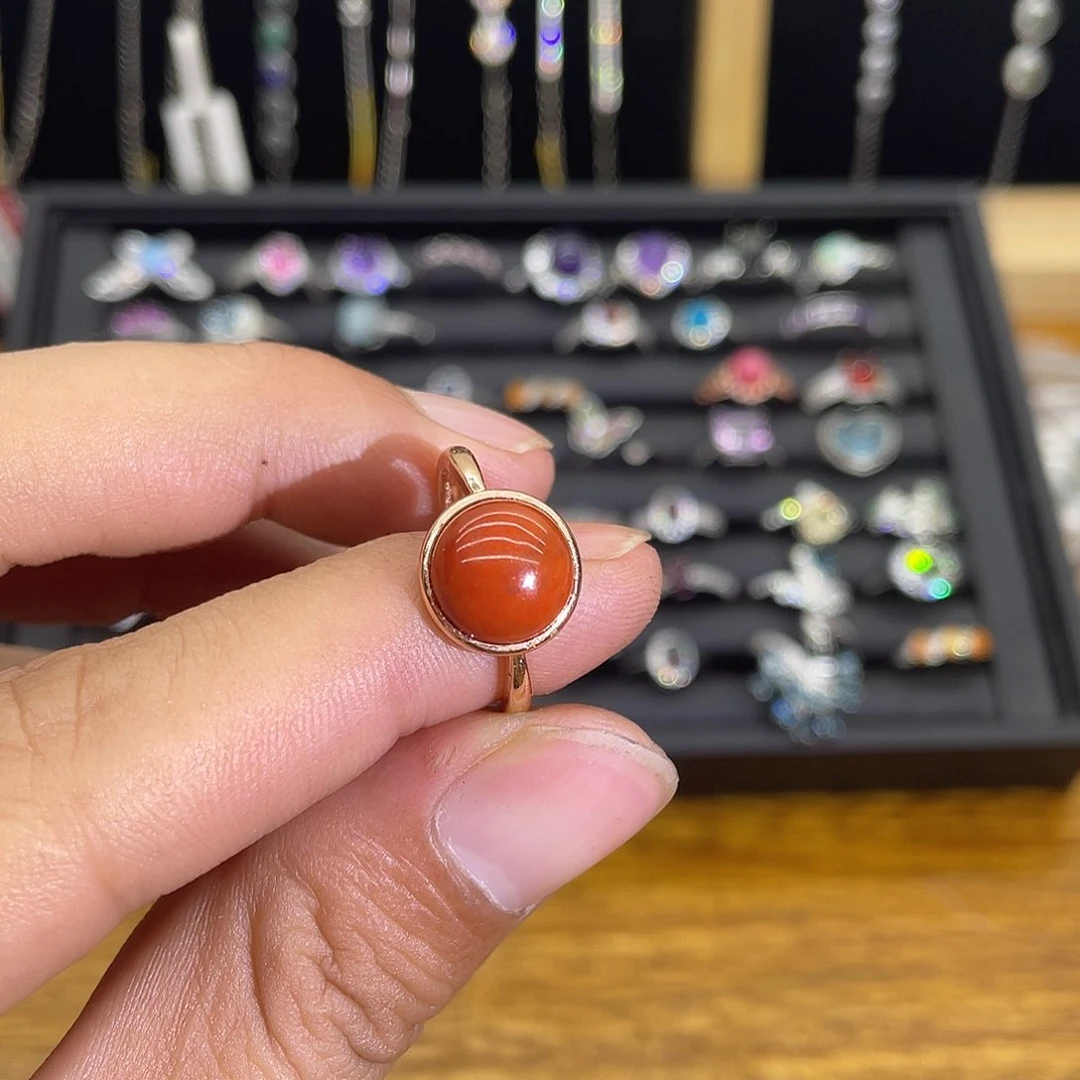 紫晶珠宝半成品未镶嵌