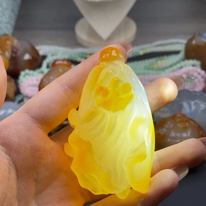玛瑙/玉髓未镶嵌颈饰玛瑙