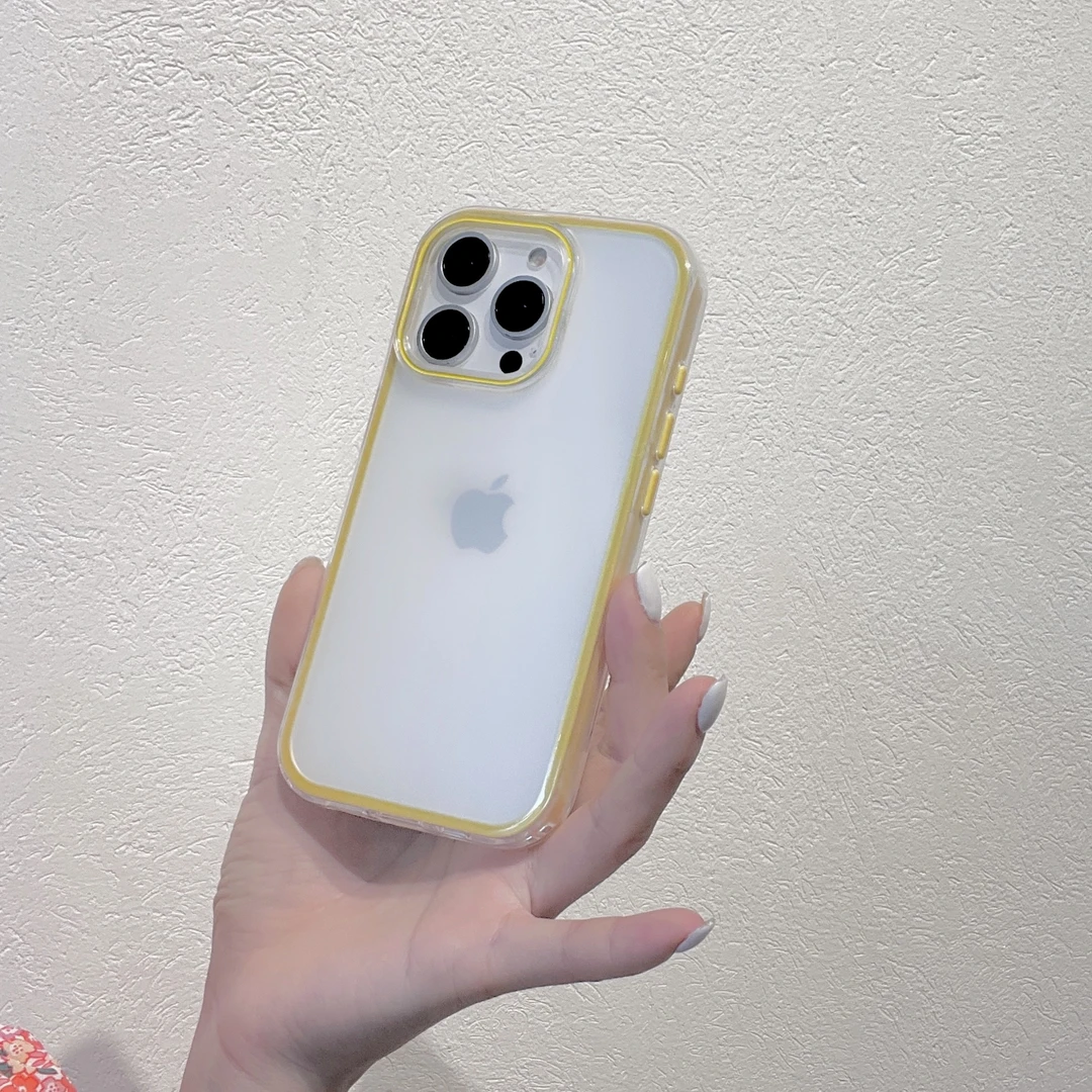 磨砂二合一适用苹果16promax透明手机壳iPhone13/14/15pro防指纹