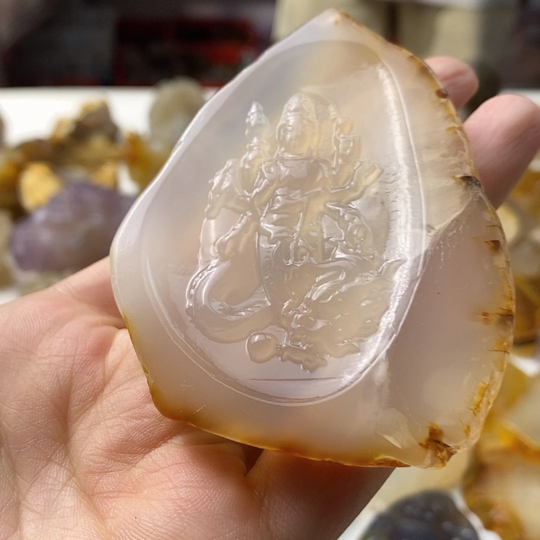 玛瑙/玉髓未镶嵌颈饰