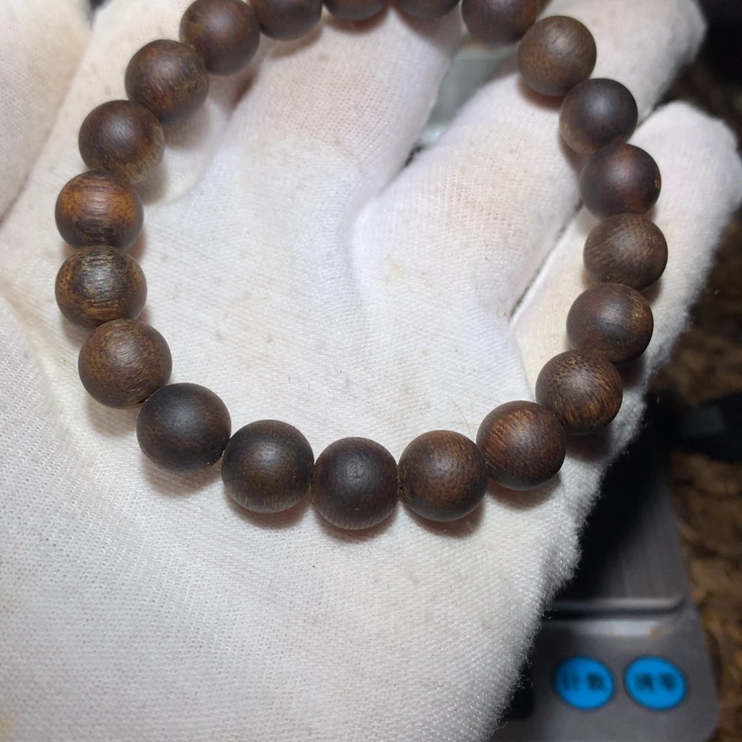 沉香手串试**情白棋沉香手串