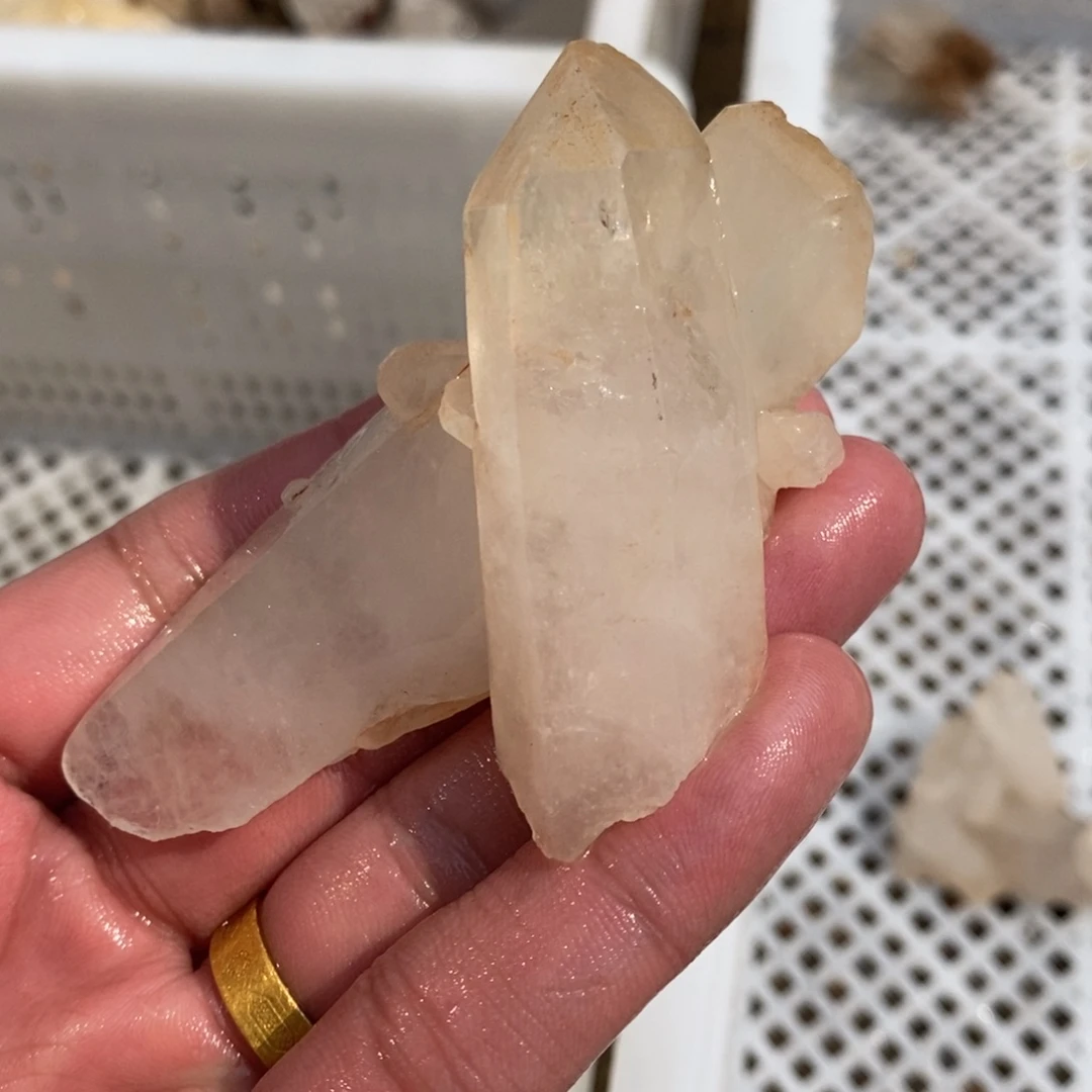 水晶水晶原石摆件未镶嵌