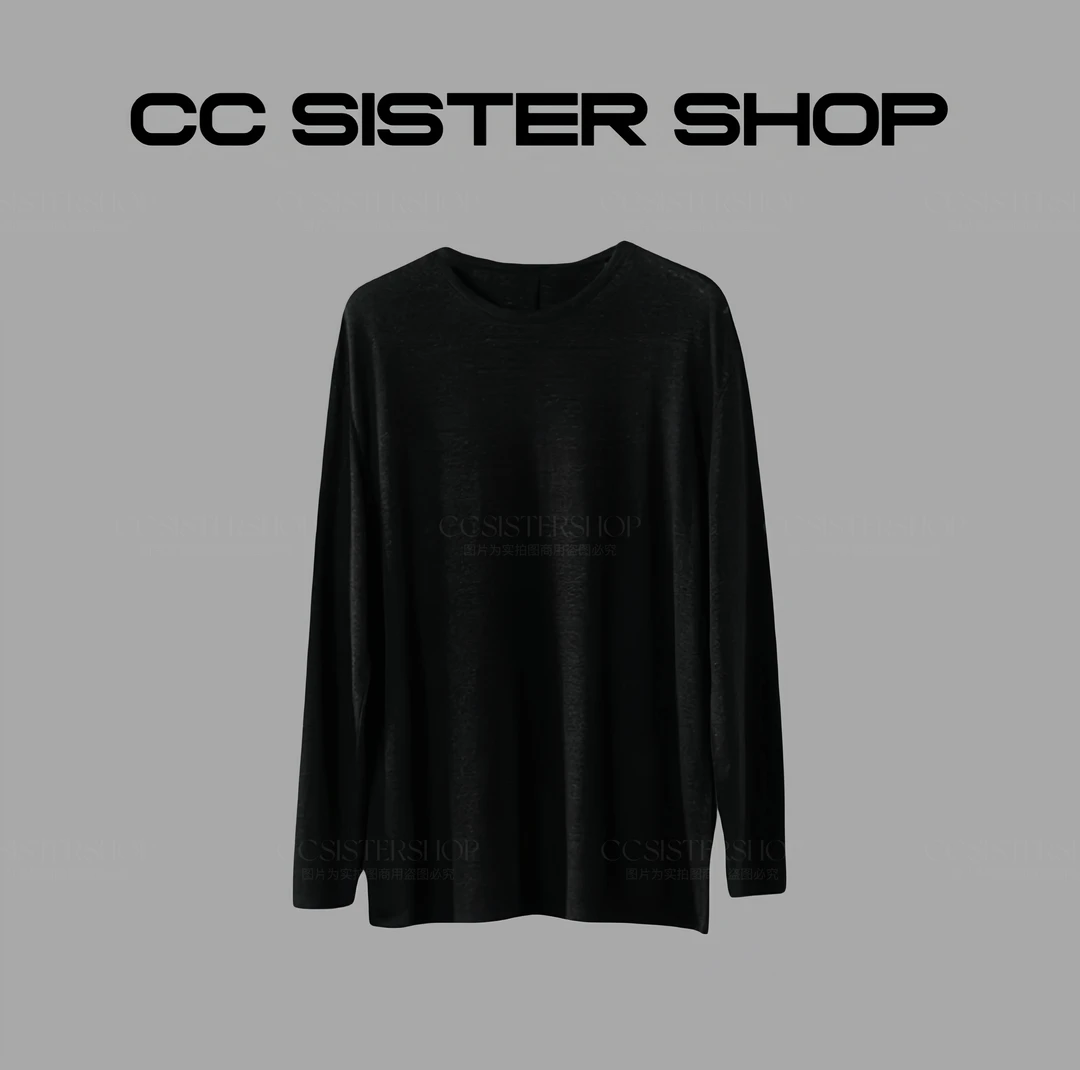 CC 慵懒飘逸感长袖T恤