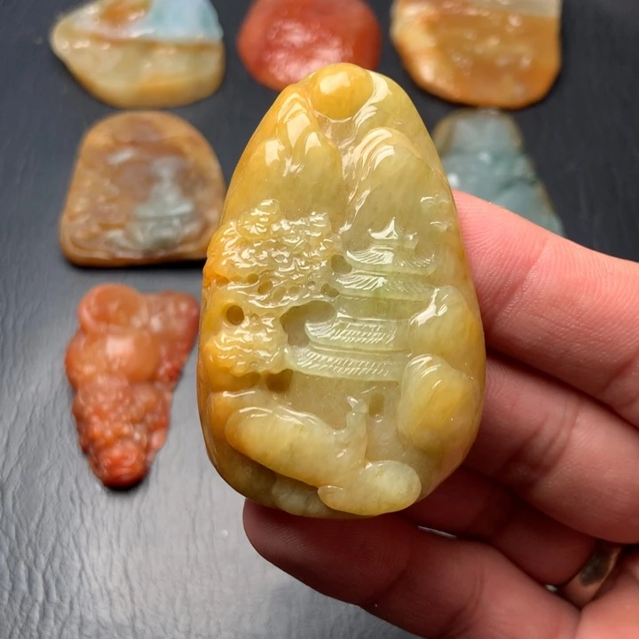 定制翡翠未镶嵌翡翠