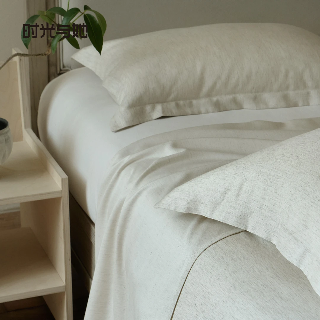 天然凉感|竹麻凉席套件单人床盖双人软凉席夏季空调房可水洗