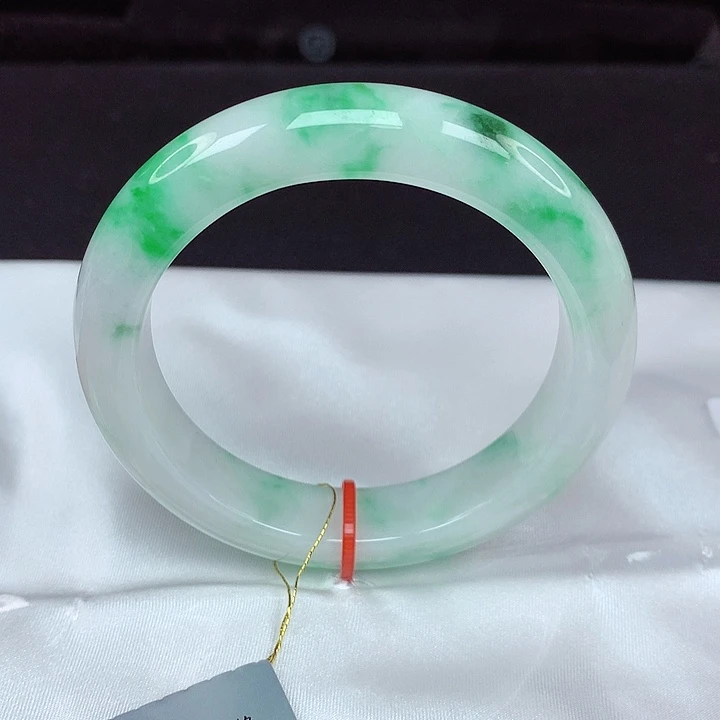 翡翠未镶嵌手镯55圈952