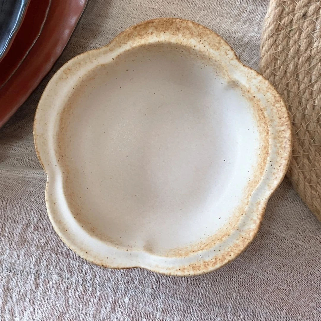 今囍陶器粗陶餐具1件