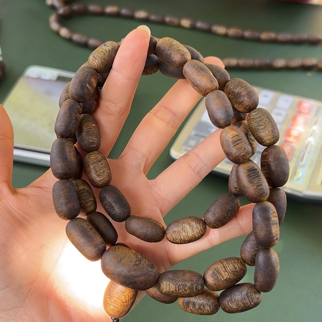 沉香手串白棋留疤45克1.1多样性发一条