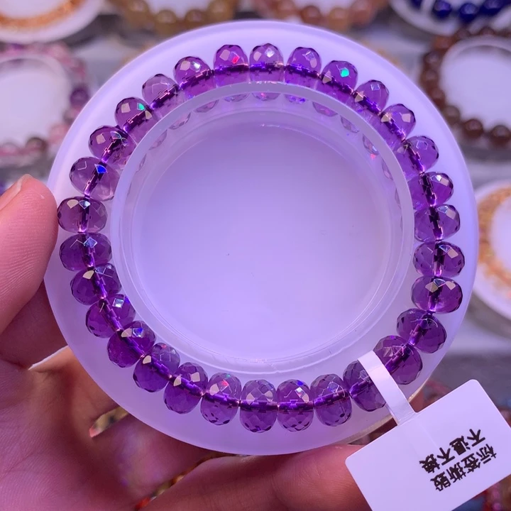 水晶手链未镶嵌水晶手串