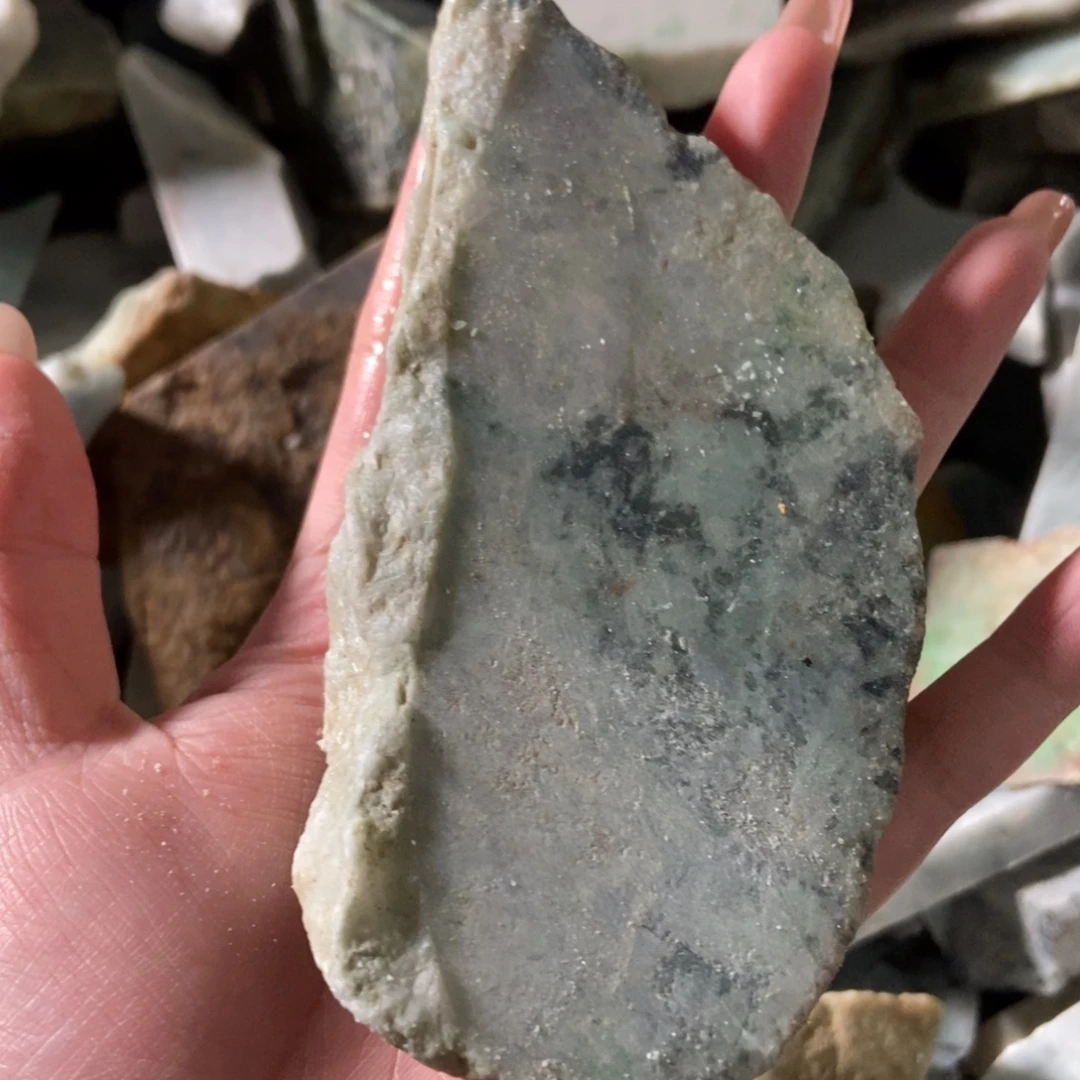 翡翠未镶嵌挂件天然翡翠