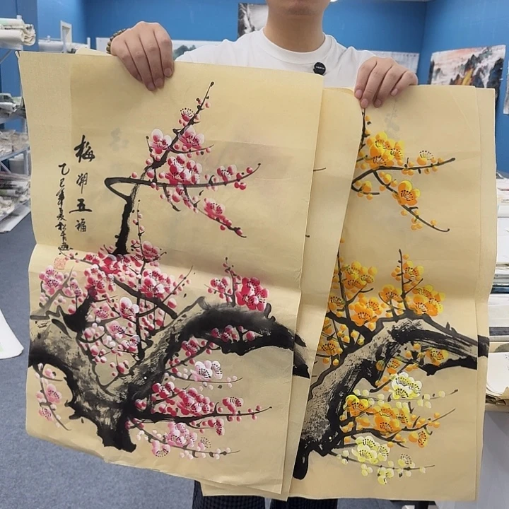 国画纯手绘作品欣赏图