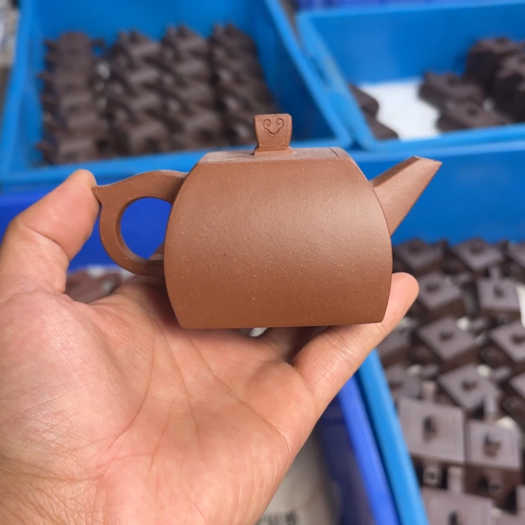 茶壶紫砂萧**镜全手工清水150c如意