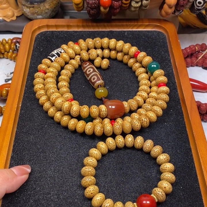 ****u星月菩提吊坠黄金籽12.5