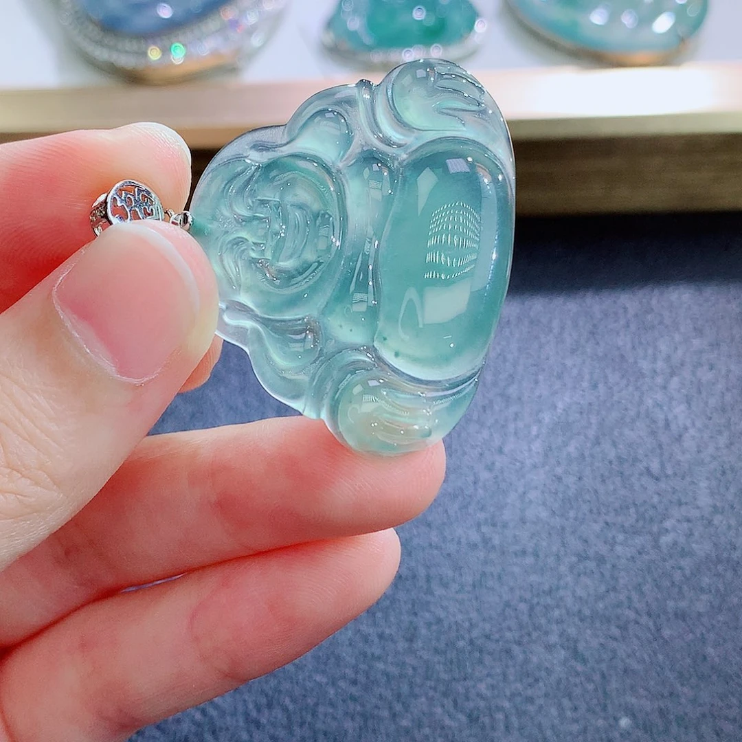 颈饰未镶嵌翡翠翡翠