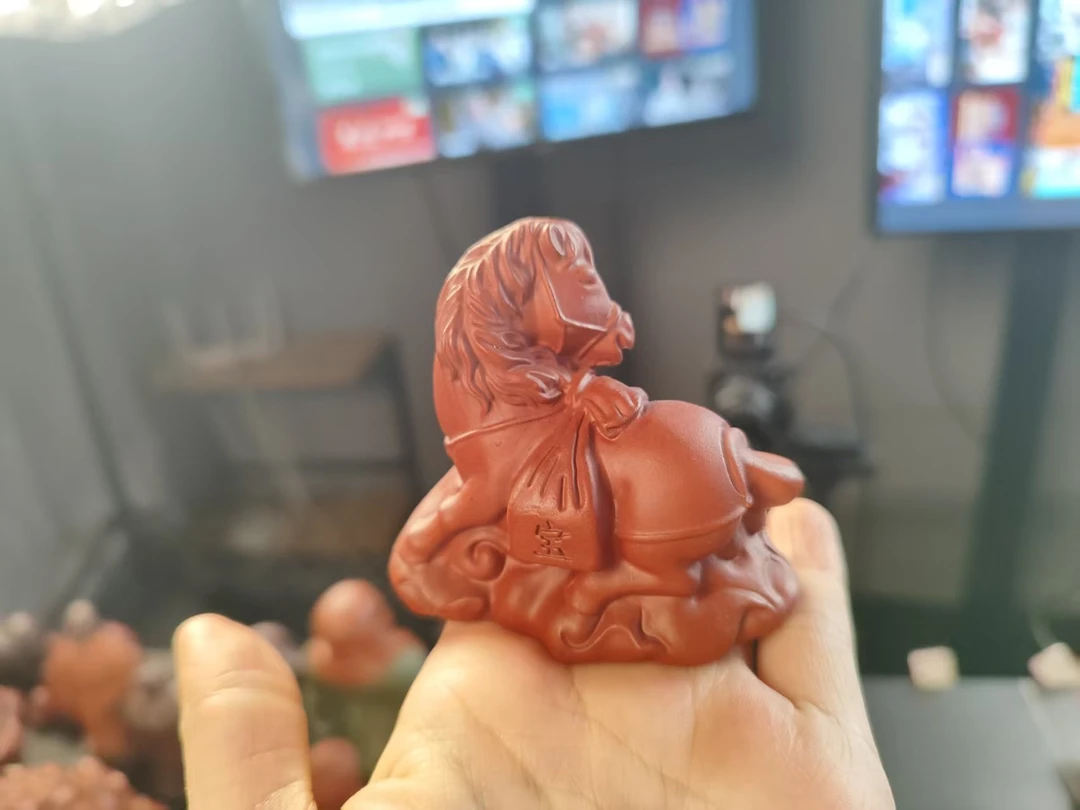 马上有钱茶宠功夫茶具桌上摆件