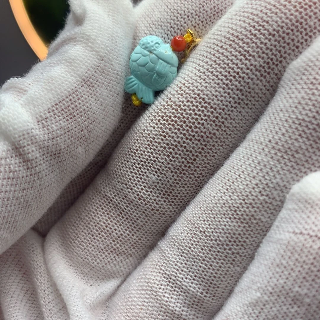 绿松石挂件未镶嵌