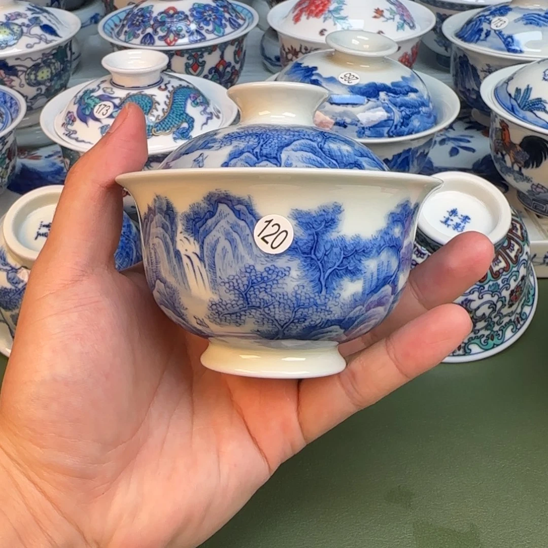 景德镇手绘手工陶瓷120