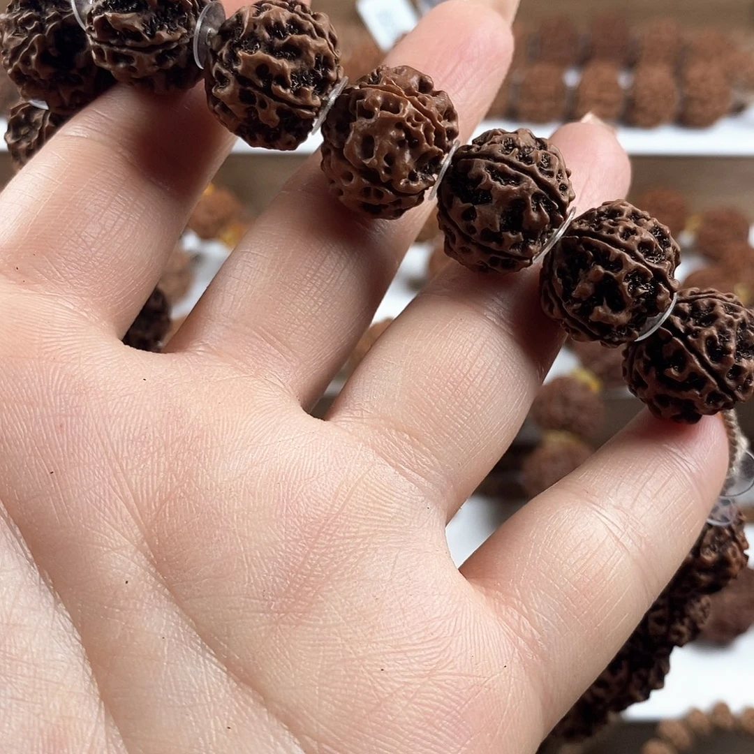 金刚菩提手串原生态梅花飞碟