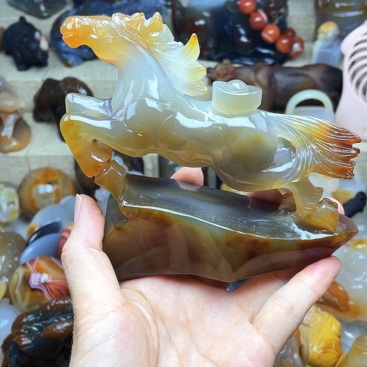 玛瑙/玉髓饰品未镶嵌回**笑